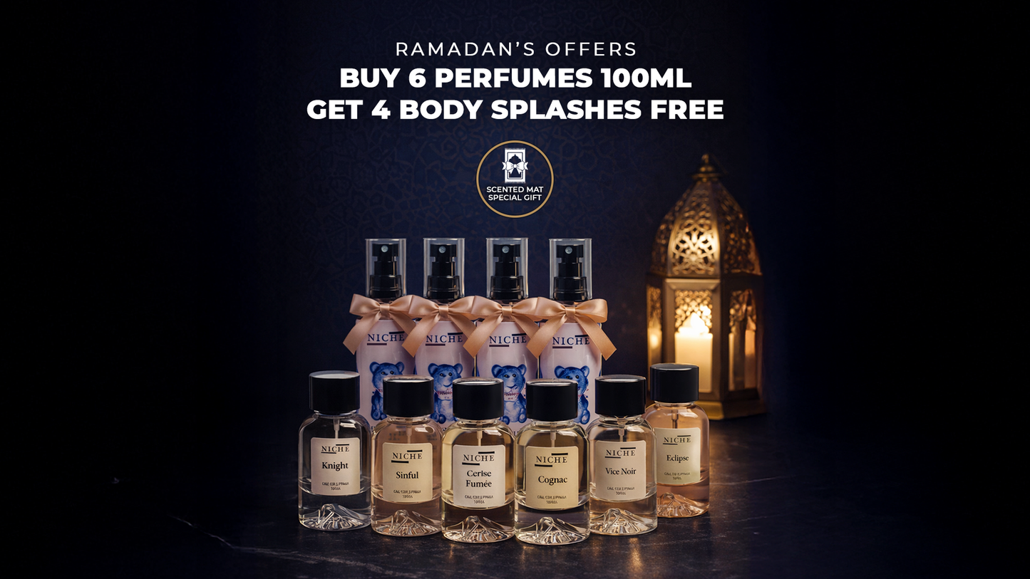 Buy 6 Perfumes Get 4 Body Splash Bundle