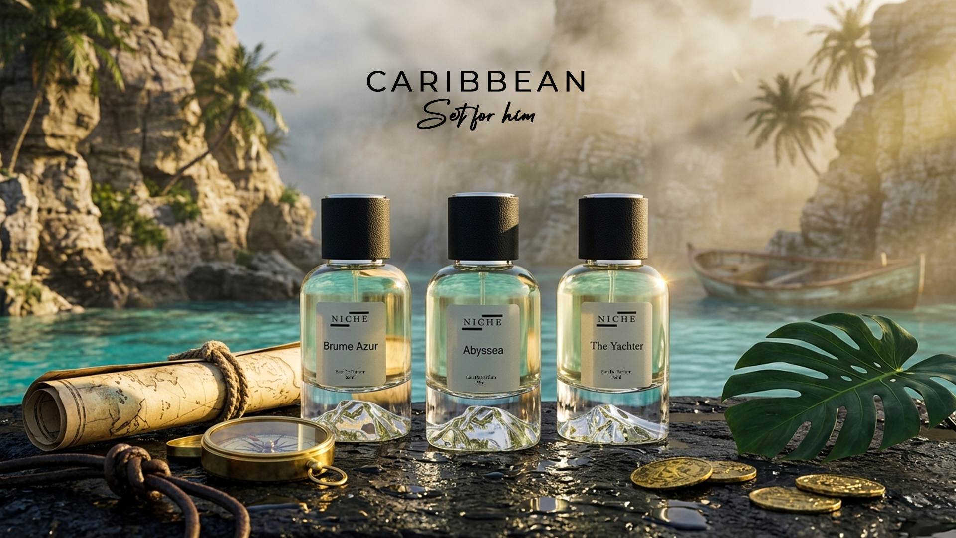 Caribbean — Fragrance Set for Him