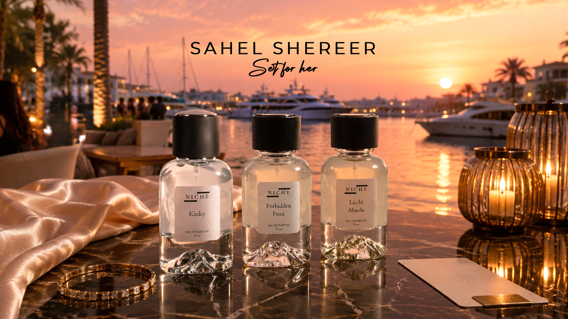 Sa7el Shereer — Fragrance Set for Her