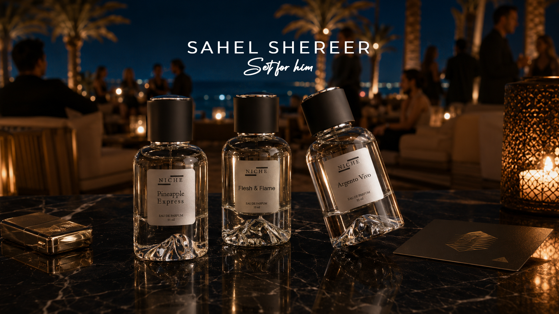 Sa7el Shereer — Fragrance Set for Him