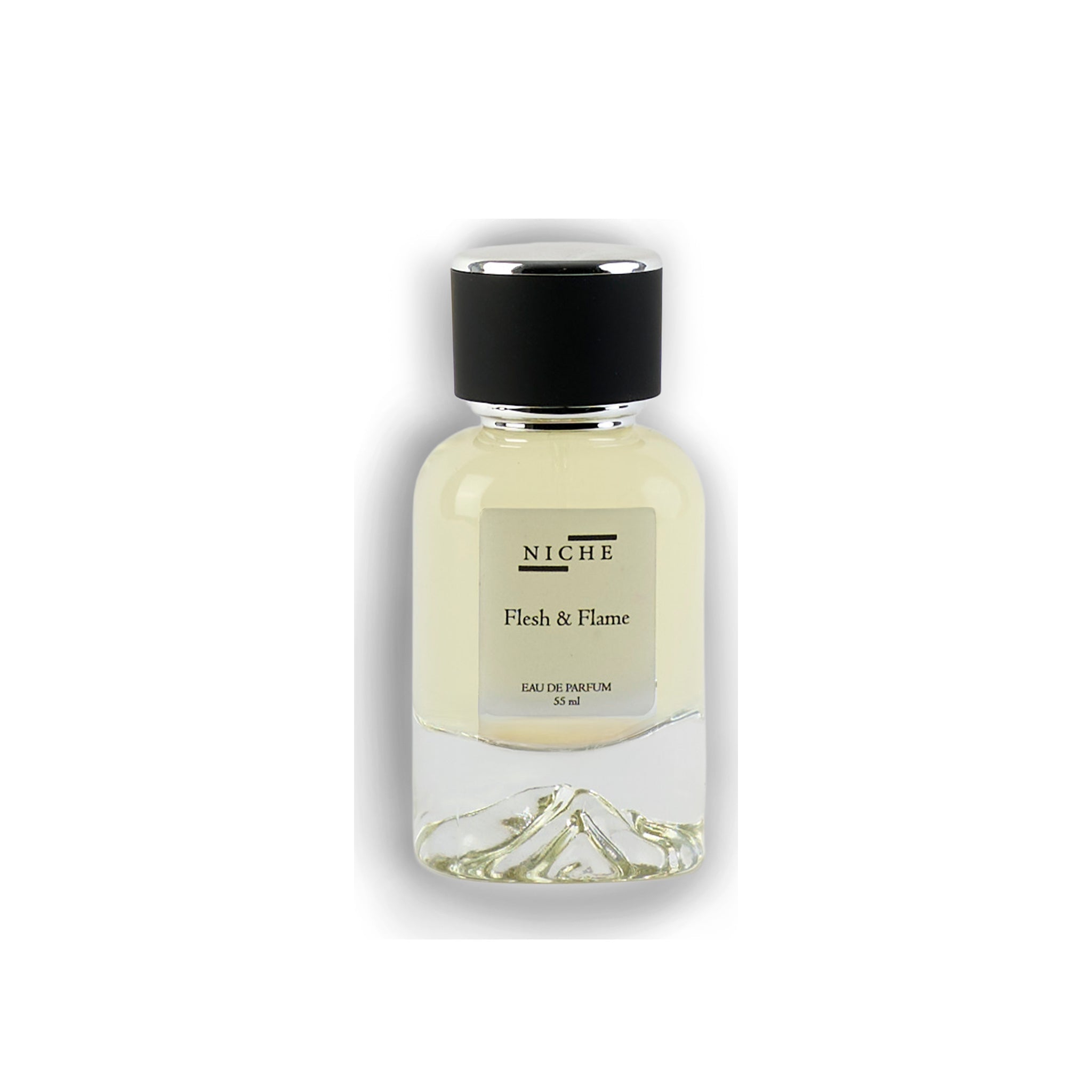 Flesh & Flame by Niche Eau de Parfum (Inspired by Stephane Humbert Lucas's God Of Fire) clean bottle packshot
