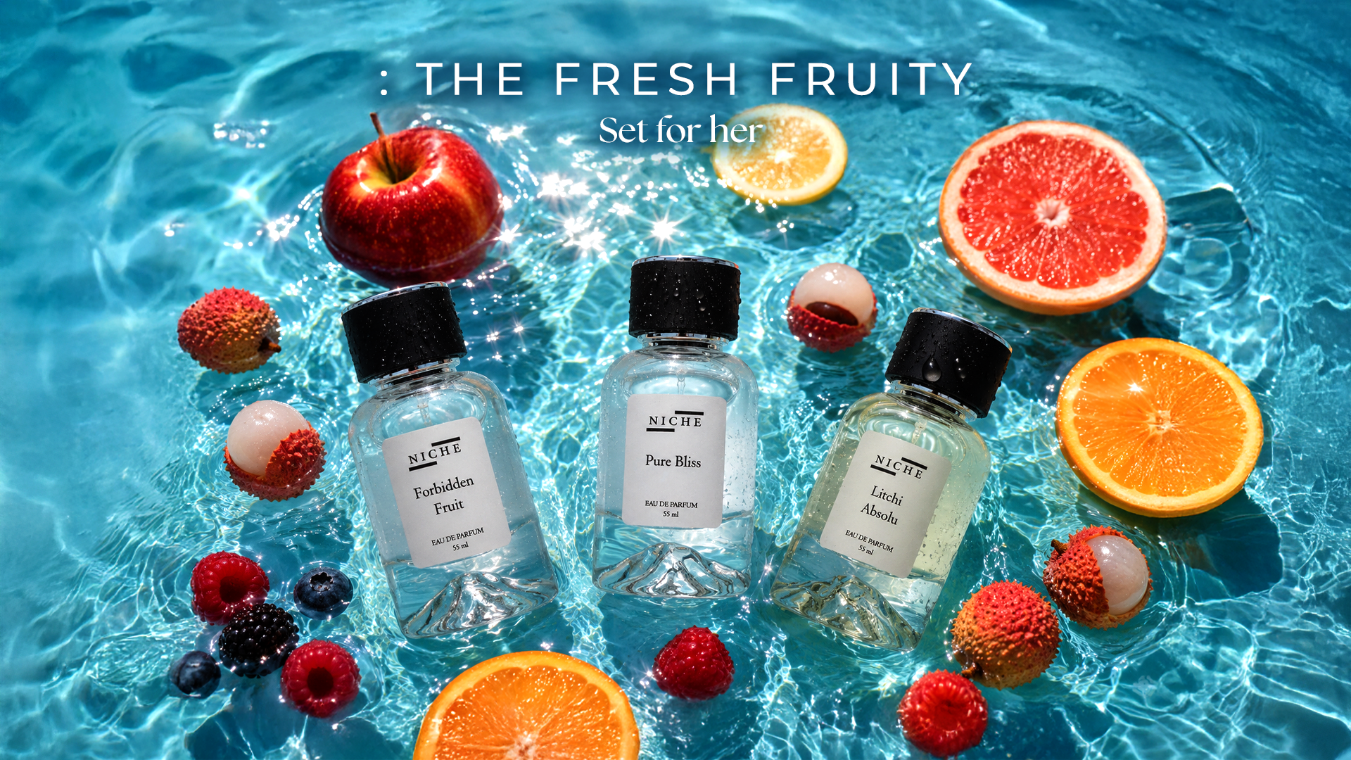 Fresh & Fruity — مجموعة عطور للنساء