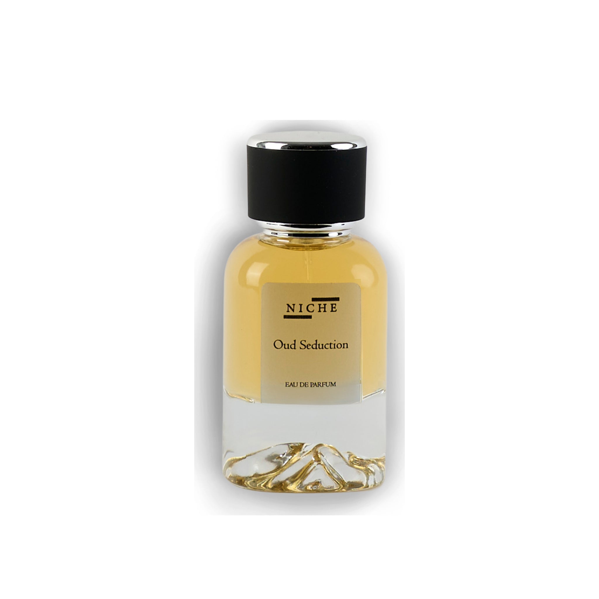 OUD SEDUCTION by Niche Eau de Parfum (Inspired by Maison Crivelli's Oud Maracuja) clean bottle packshot