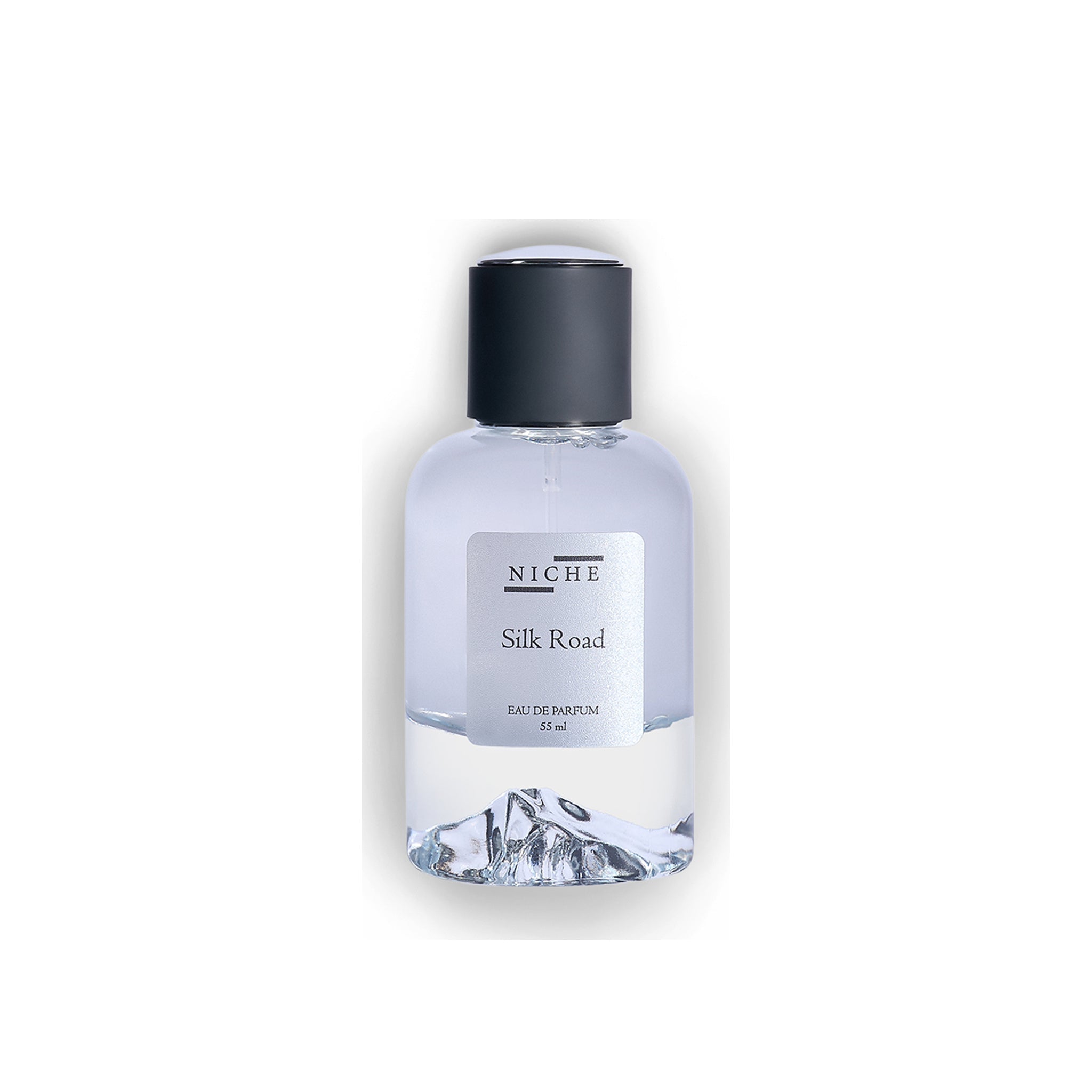 SILK ROAD by Niche Eau de Parfum (Inspired by Dior's Oud Ispahan) clean bottle packshot