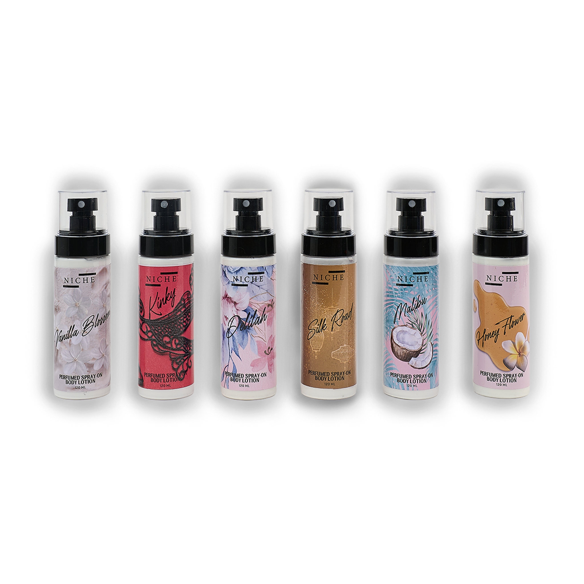 Perfumed Spray-on Body Lotion