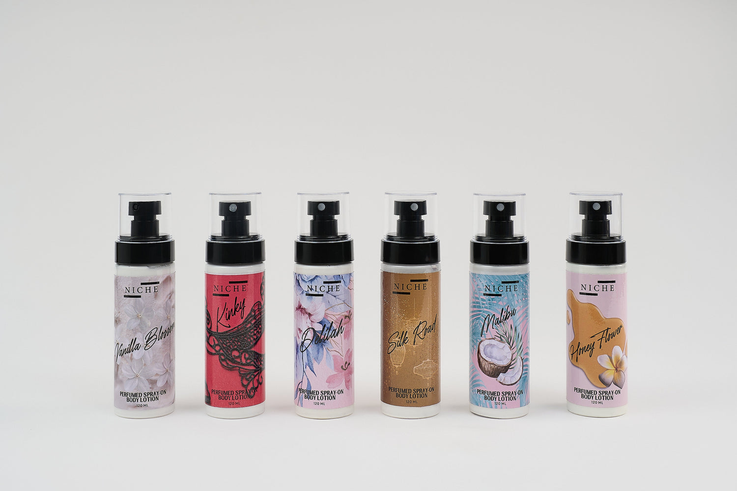 Perfumed Spray-on Body Lotion