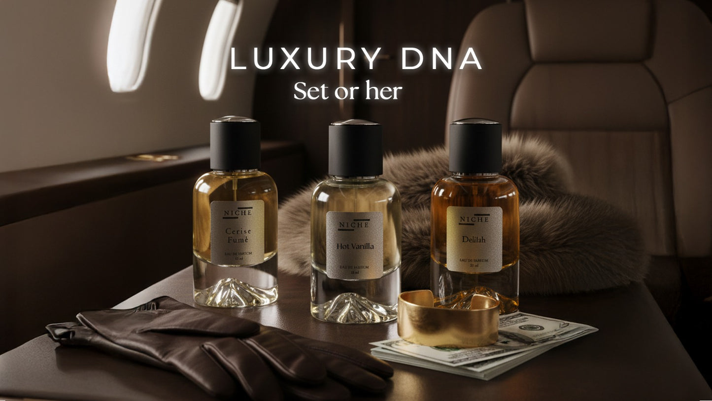 مجموعة الحمض النووي الفاخرة لها