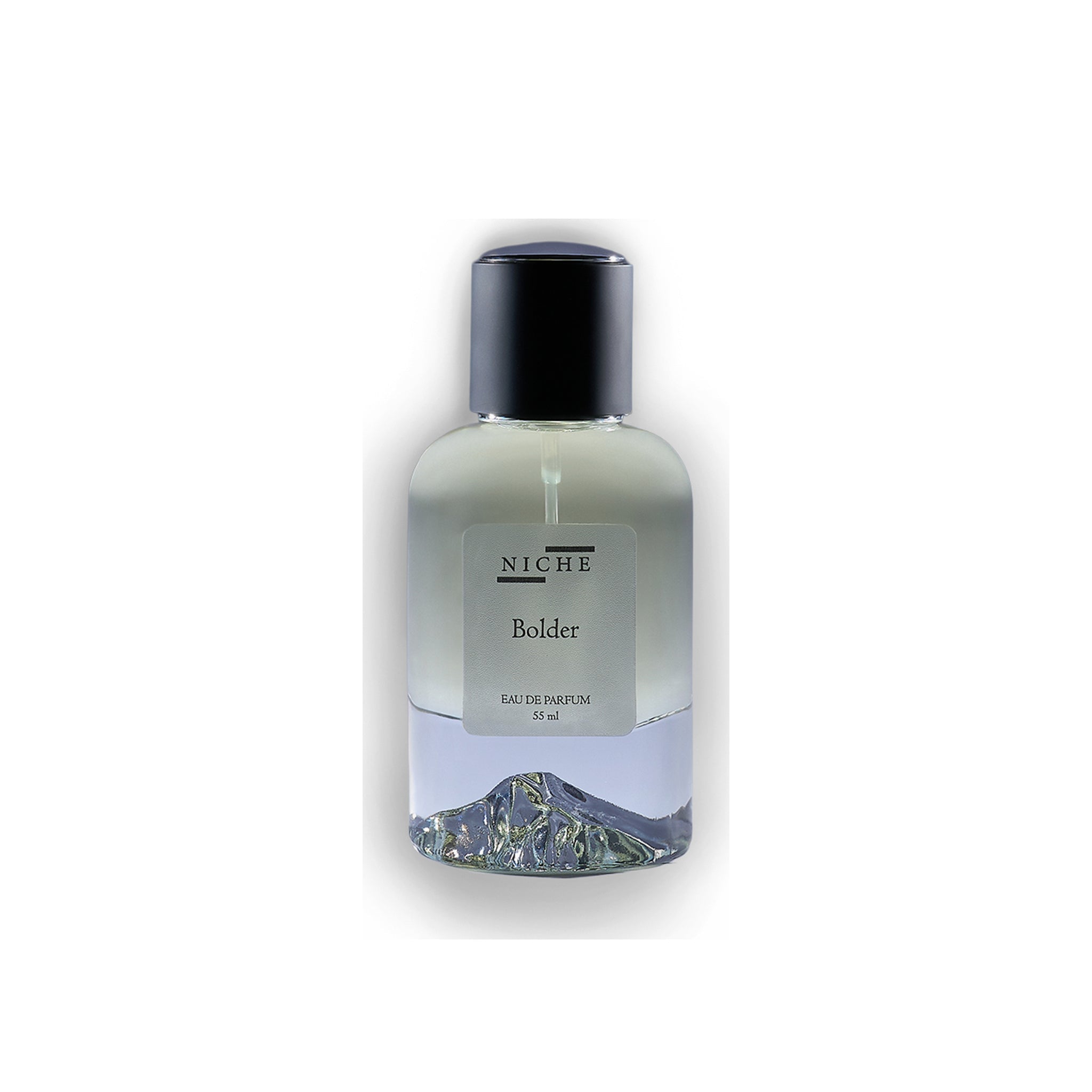 BOLDER by Niche Eau de Parfum (Inspired by Armani’s Stronger With You) clean bottle packshot