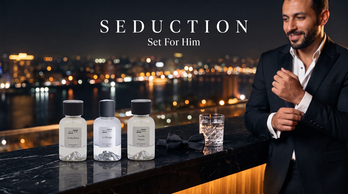 Seduction Set for Him — Tonka Privé, Le Rouge, Vanille Intense