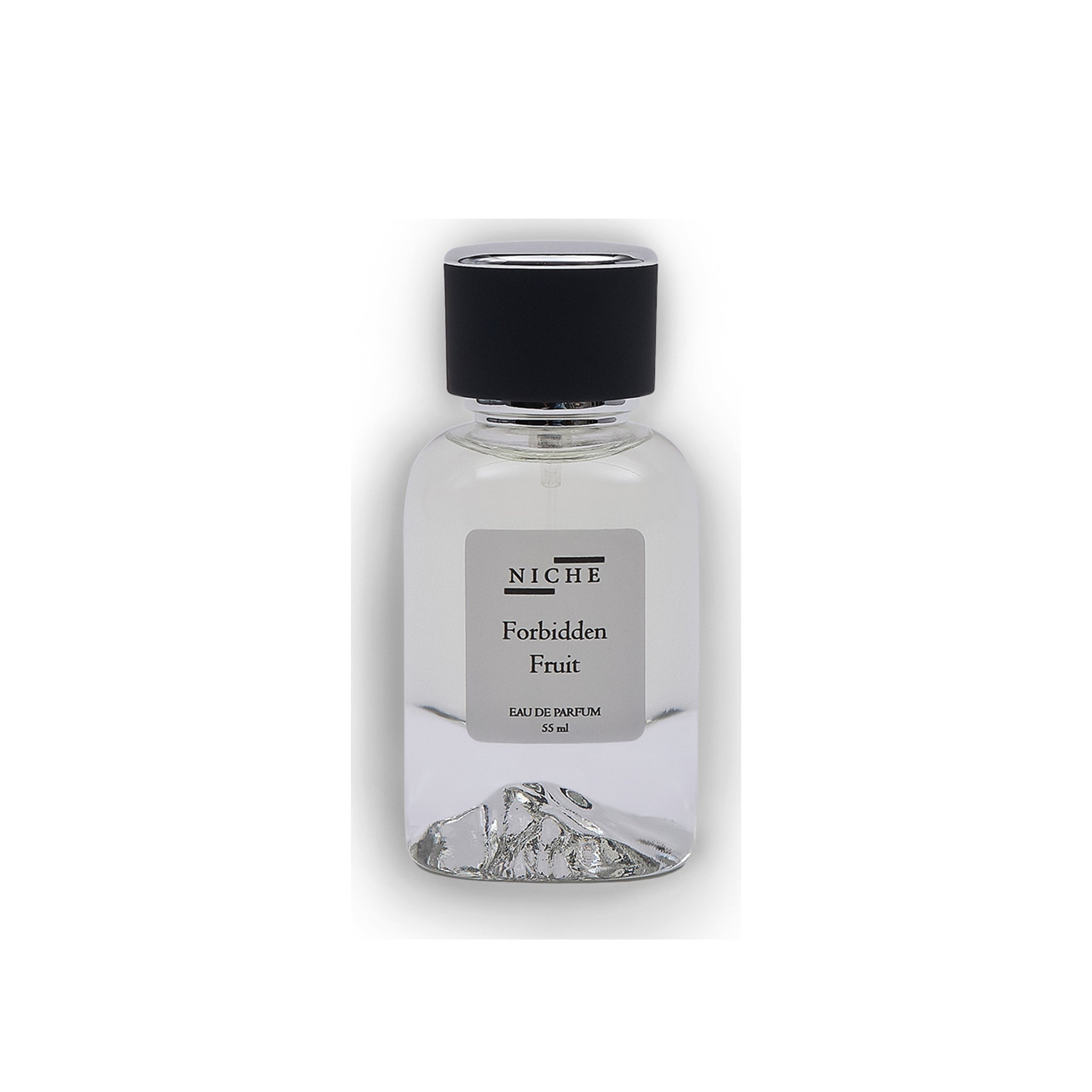 FORBIDDEN FRUIT by Niche Eau de Parfum (Inspired by Kayali's Eden Juicy Apple) clean bottle packshot