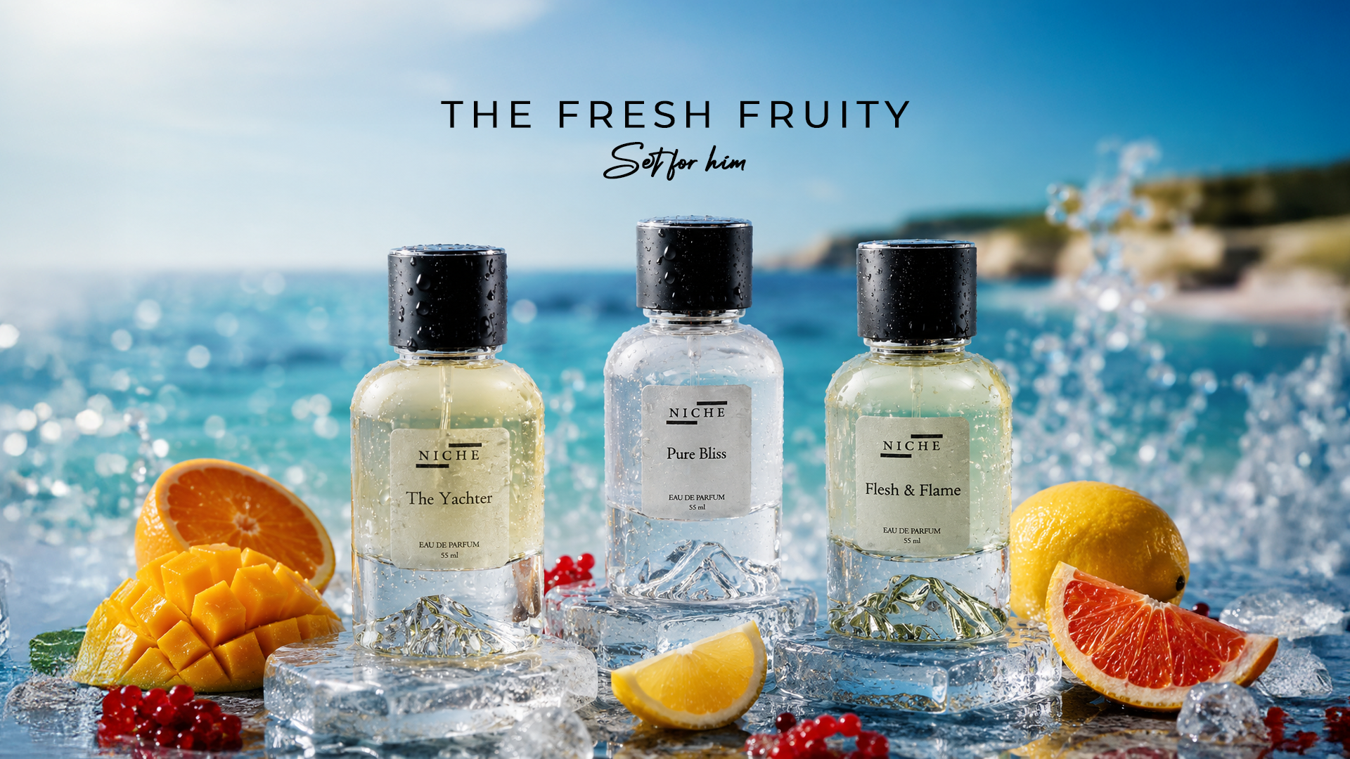 Fresh & Fruity — Fragrance Set for Him