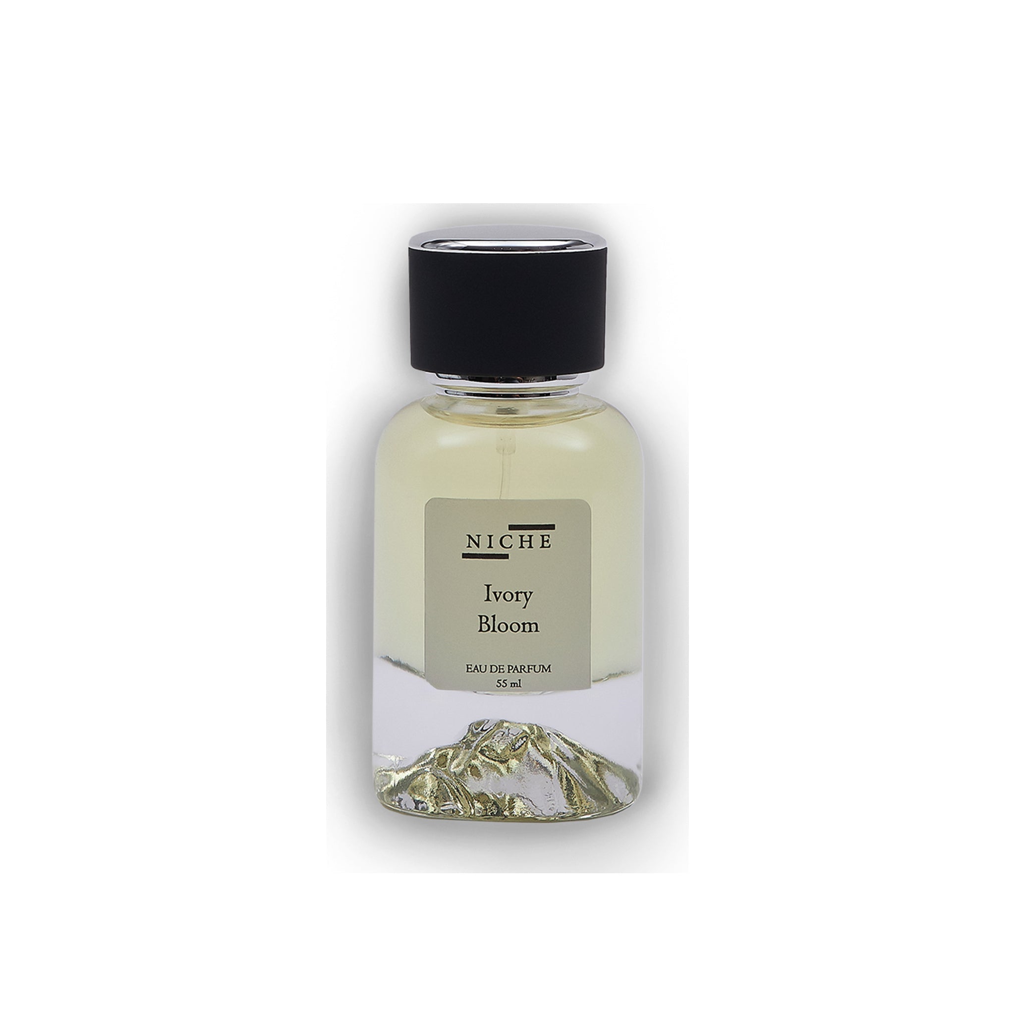 IVORY BLOOM by Niche Eau de Parfum (Inspired by Kayali's Déjà Vu White Flower) clean bottle packshot