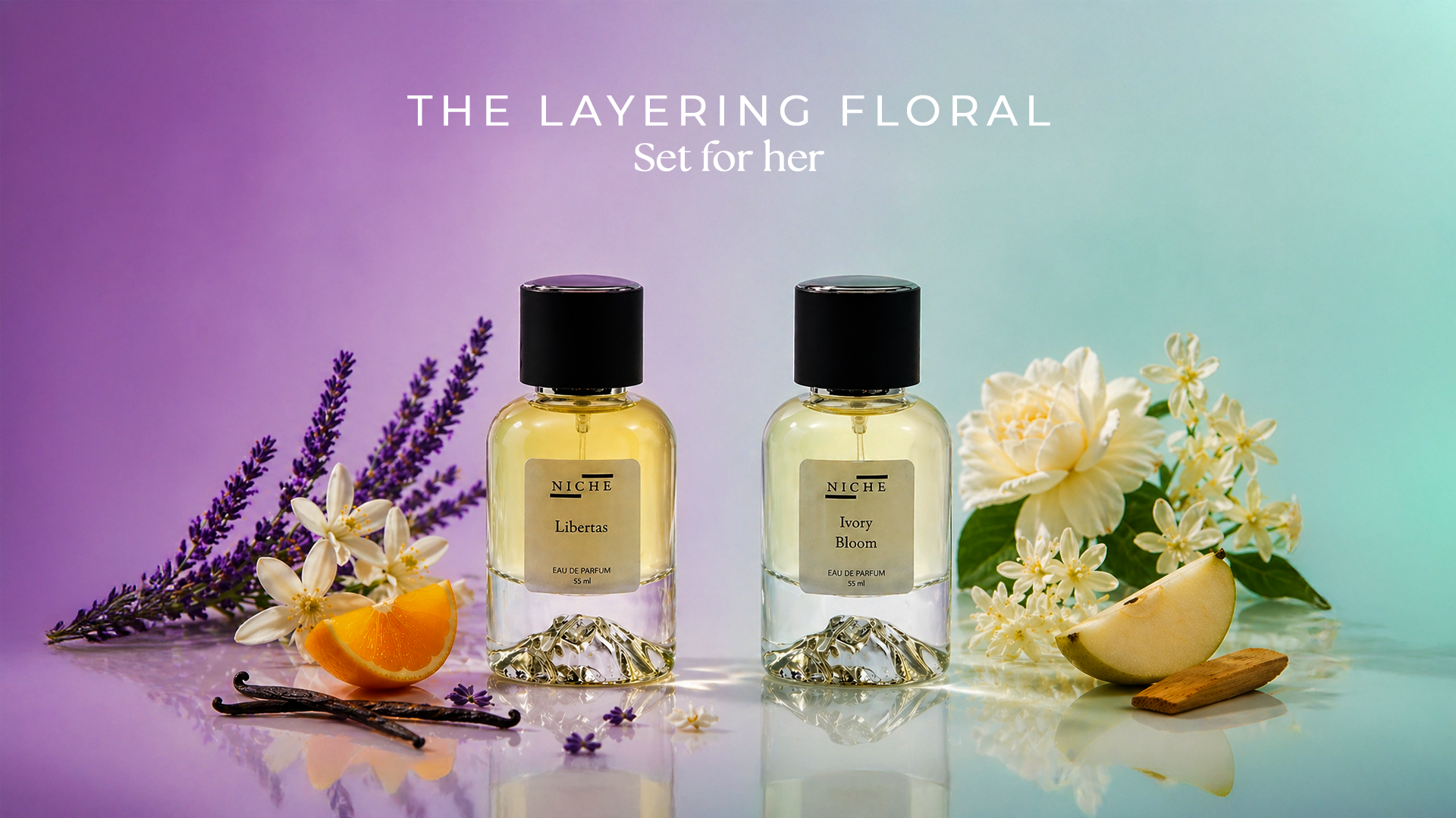 Floral — مجموعة تنسيق عطور للنساء