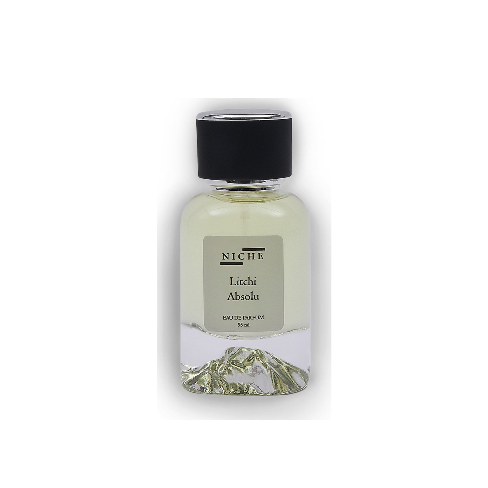 LITCHI ABSOLU by Niche Eau de Parfum (Inspired by Kayali's Eden Sparkling Lychee) clean bottle packshot