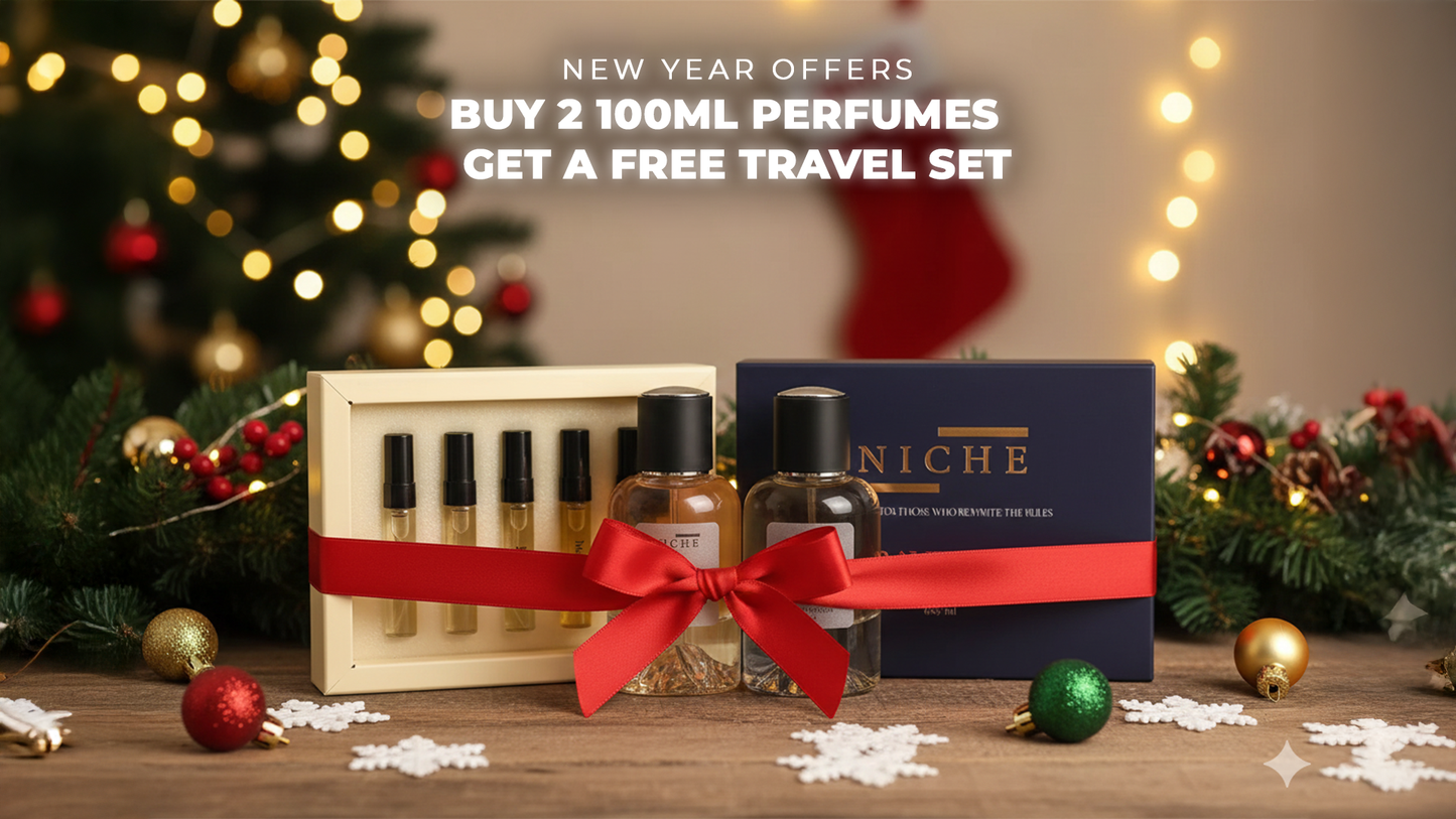 Buy 2 100ml Perfumes & Get a Free Travel Set