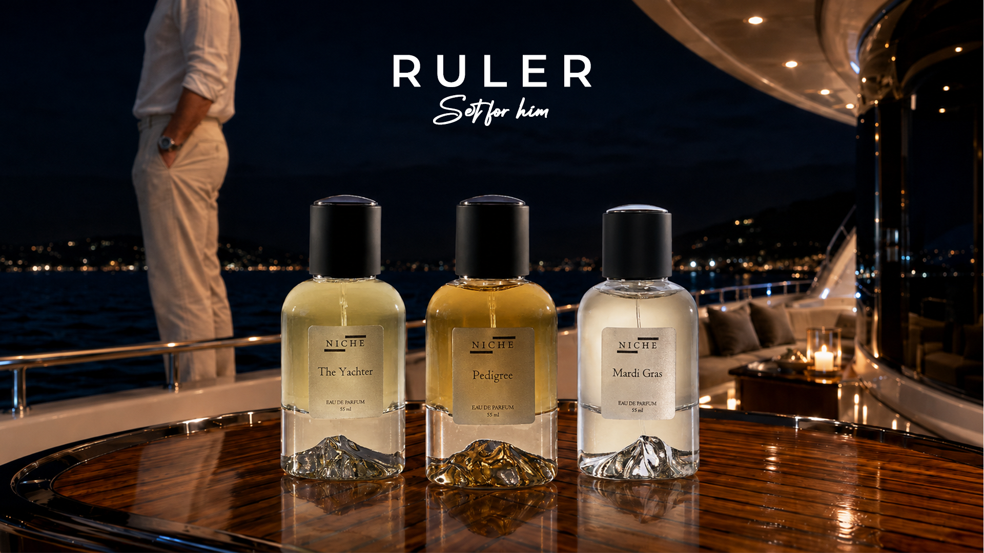 Ruler — Fragrance Set for Him