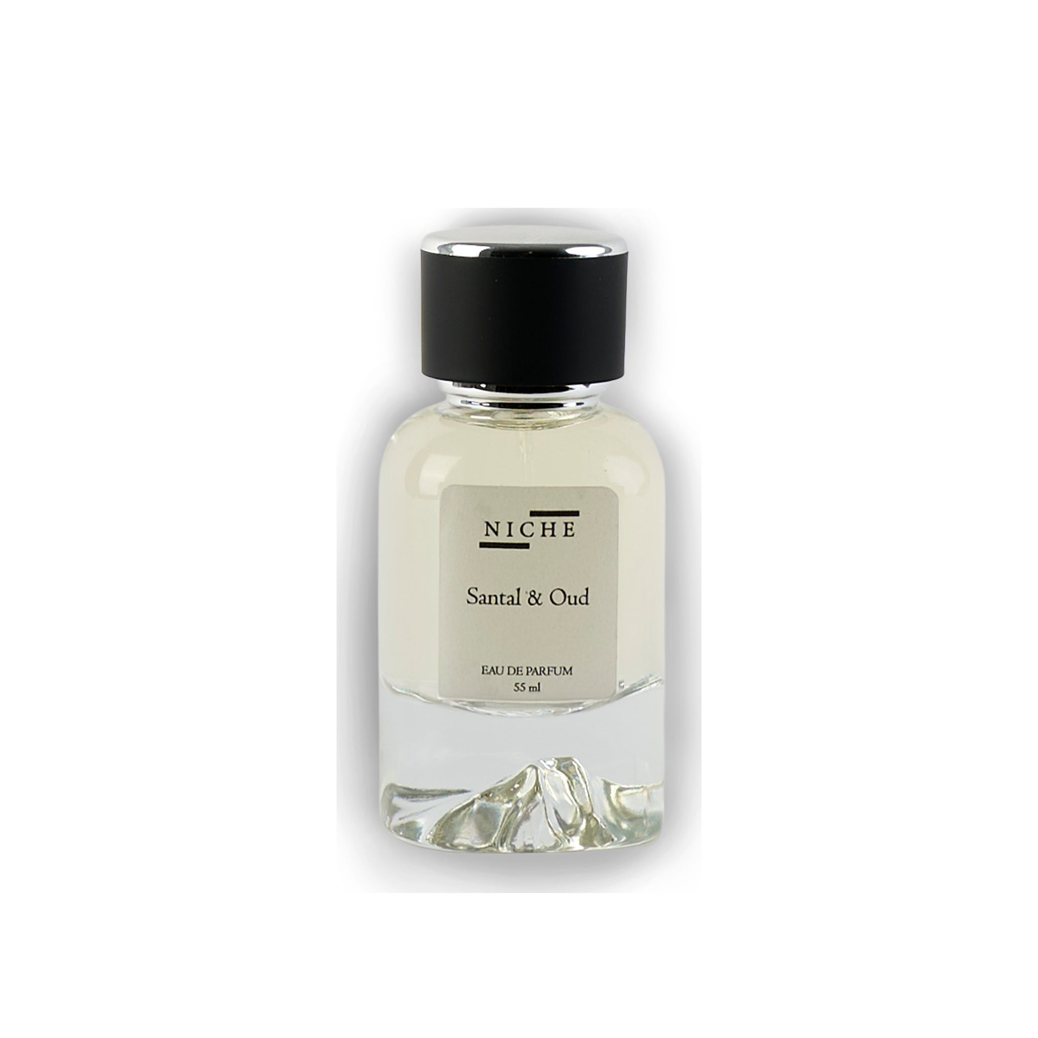 SANTAL & OUD by Niche Eau de Parfum (Inspired by Tom Ford's Oud Wood) clean bottle packshot