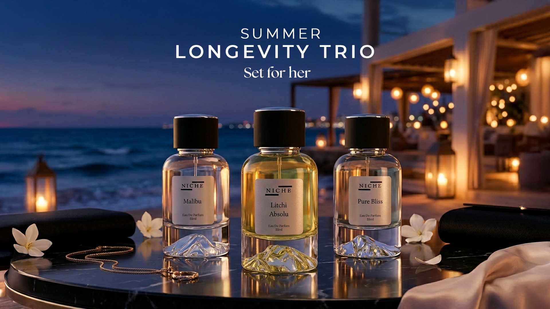 Summer Longevity — ثلاثية عطور للنساء