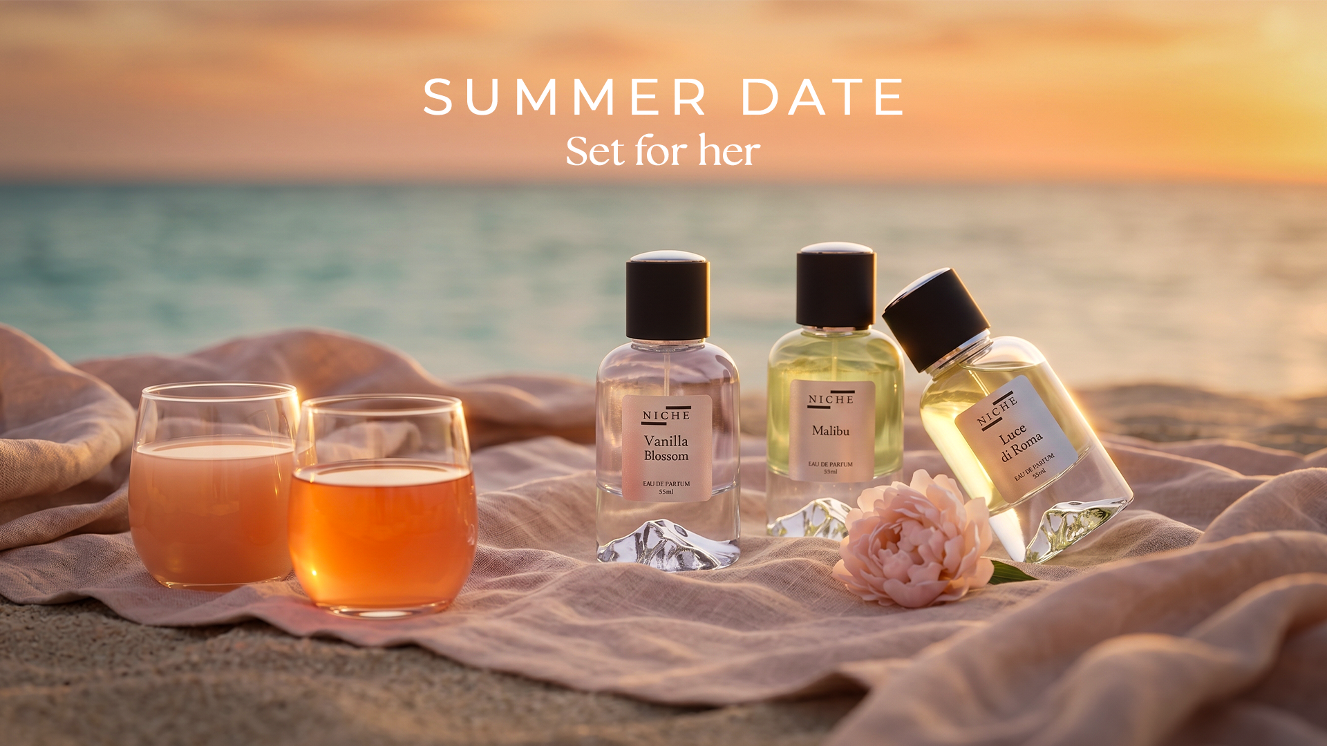 Summer Date — مجموعة عطور للنساء